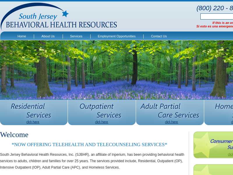 South Jersey Behavioral Health Resources, Inc.