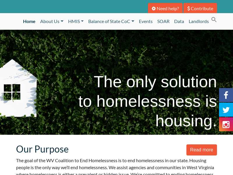 WV Coalition To End Homelessness