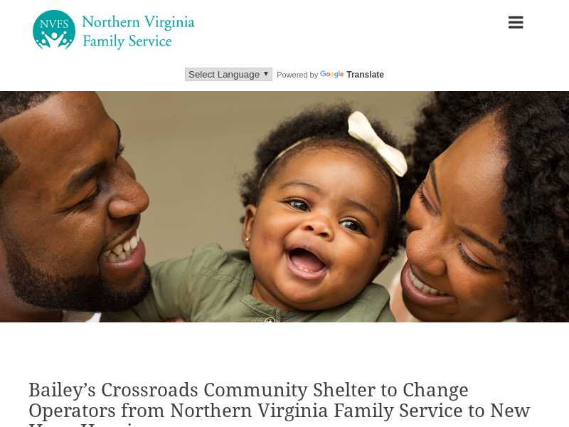 New Hope Housing - Bailey's Shelter & Supportive Housing