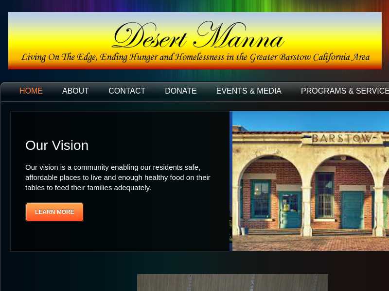 Desert Manna Help for Homeless