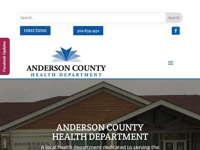 Anderson County Health Department Clinic