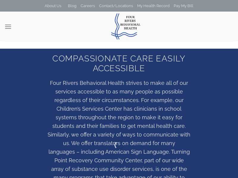 Four Rivers Behavioral Health