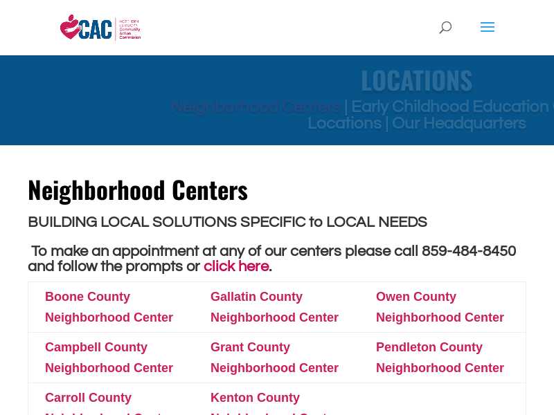 Grant County Neighborhood Center, NKCAC