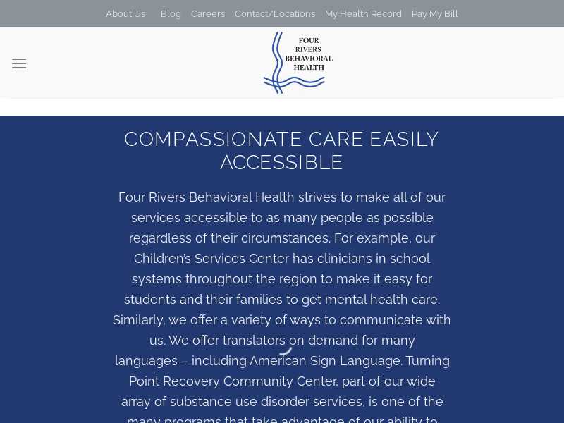Four Rivers Behavioral Health Board