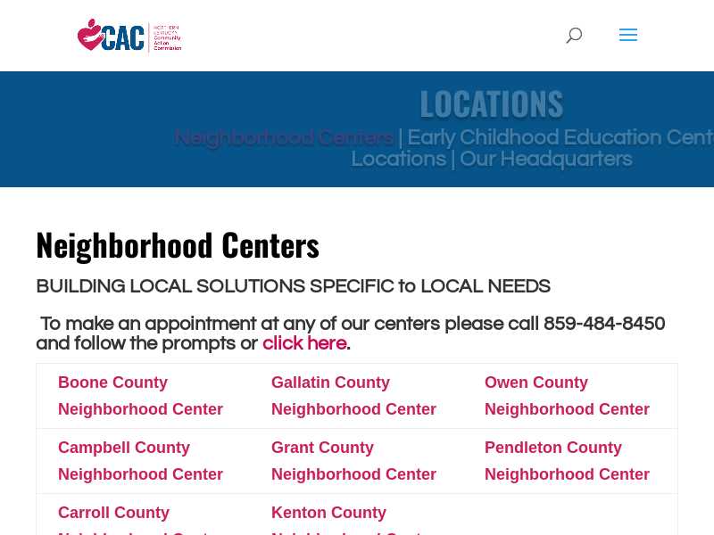 Owen County Neighborhood Center, NKCAC