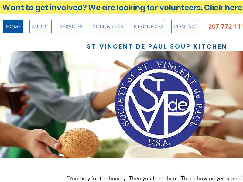 St. Vincent de Paul Soup Kitchen