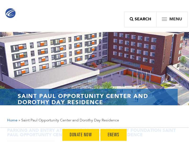 Catholic Charities Saint Paul Opportunity Center And Dorothy Day Residence