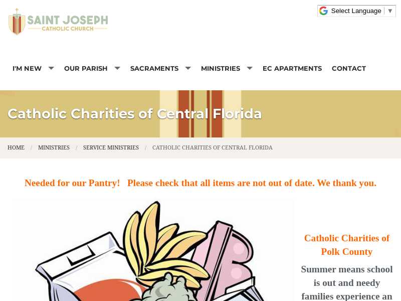 Catholic Charities Winter Haven Office